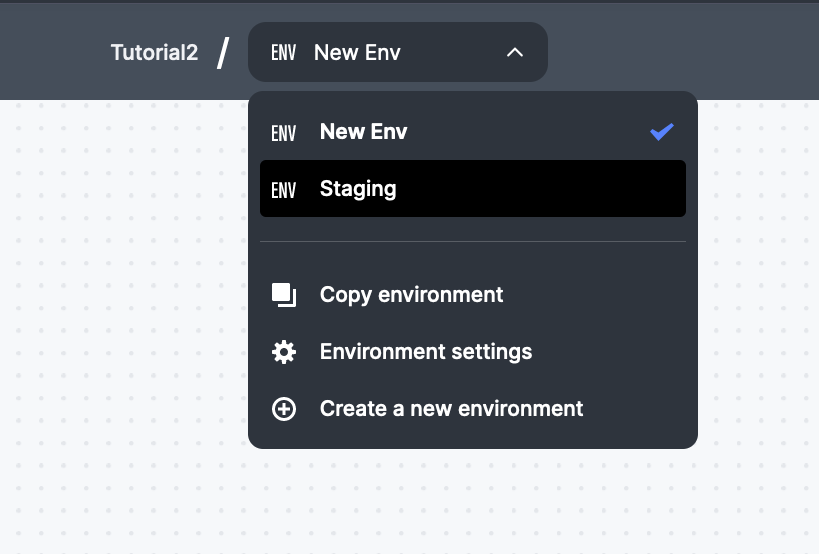 Environment Switcher